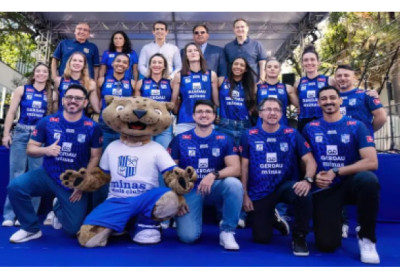 Elenco do Gerdau Minas é apresentado no Minas na Praça