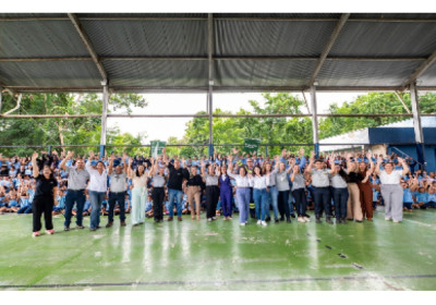 Usiminas promove revitalização de escola pública em Ipatinga