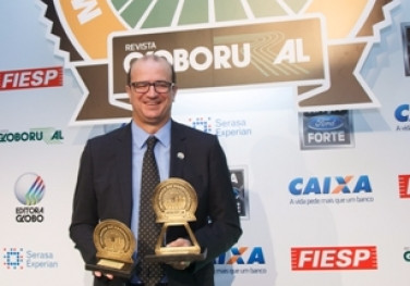 Fibria é a “Campeã das Campeãs” do prêmio “Melhores do Agronegócio” da Revista Globo Rural