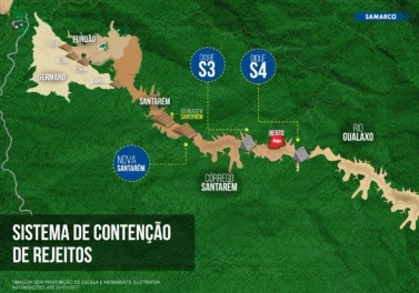 Samarco conclui obras do sistema de contenção de rejeitos