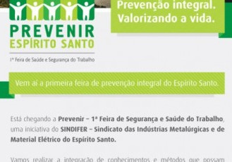 Indústrias promovem 1ª Feira de Saúde e Segurança do Trabalho do E.S.