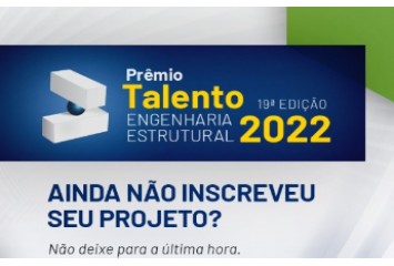 Prêmio Talento Engenharia Estrutural amplia o prazo para inscrições