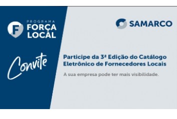 Força Local está com inscrições abertas para o Catálogo de Fornecedores