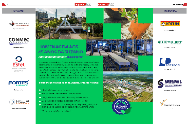 Homenagem aos 45 Anos da Suzano Aracruz