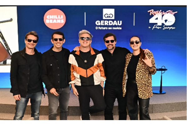 Gerdau e Chilli Beans lançam linha de óculos de aço 100% reciclável para Rock in Rio Brasil 2024