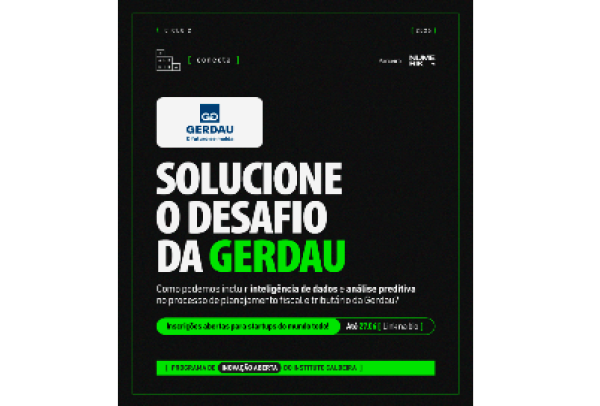 Gerdau lança novo desafio de inovação aberta para transformar gestão fiscal com inteligência de dados