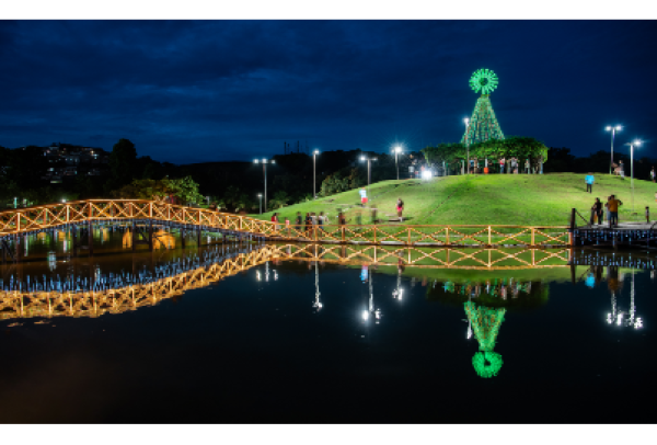 20º Seminaluz leva iluminação natalina para o Centro de Memória Usiminas e Parque Ipanema