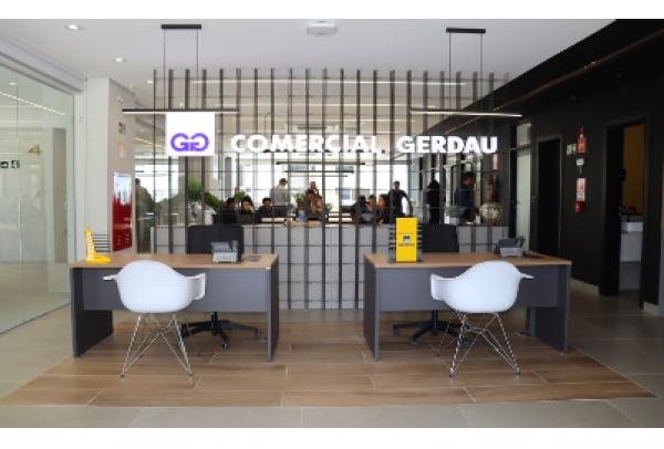 Gerdau inaugura a sua primeira loja conceito de produtos em aço em Belo Horizonte (MG)