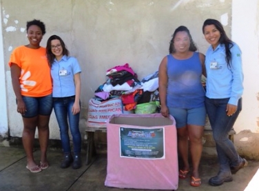 Entrega da Campanha do Agasalho da ArcelorMittal Cariacica