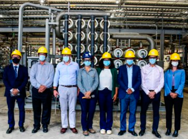 ArcelorMittal Tubarão inaugura maior planta de dessalinização de água do mar para fins industriais do país, no Espírito Santo