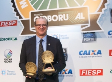 Fibria é a “Campeã das Campeãs” do prêmio “Melhores do Agronegócio” da Revista Globo Rural