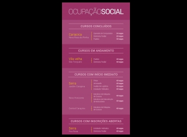 Inscrições para cursos gratuitos começaram neste sábado (20)