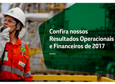 Petrobras melhora resultado em 2017