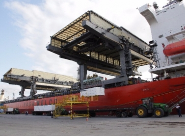 Portocel alcança marca inédita no mundo: 100 milhões de toneladas de celulose movimentadas