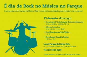 Clube Big Beatles movimenta Parque Botânico Vale neste domingo