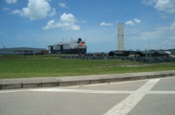 Portocel é base para exercício militar