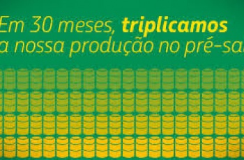 Produção do pré-sal triplica em 30 meses