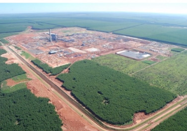 Fibria antecipa para setembro a conclusão das obras e o início da operação da nova fábrica em Três Lagoas (MS)